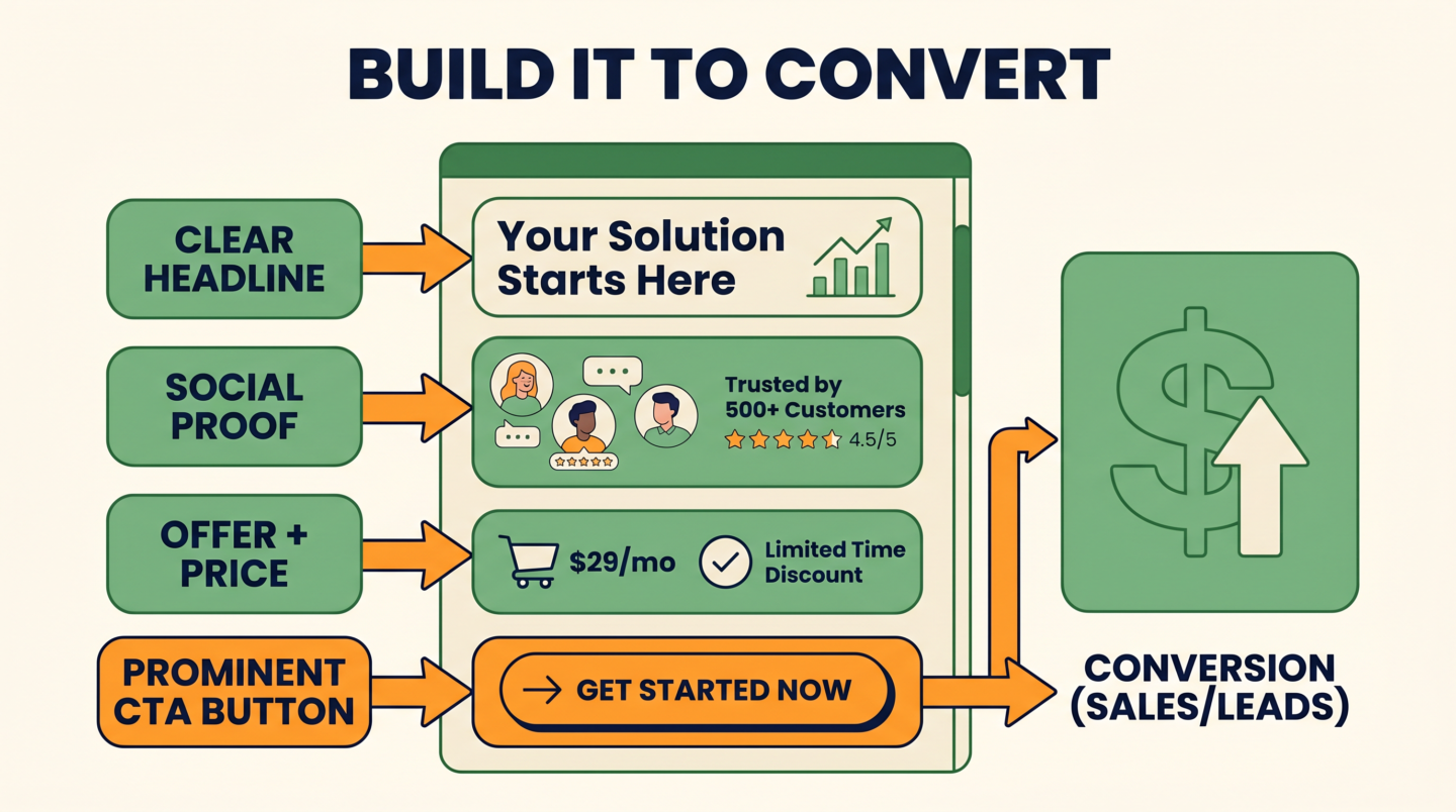 Infografía: construir para convertir