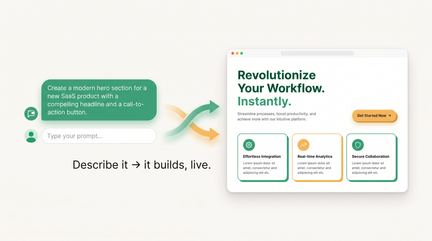 Infografía: descríbelo y se construye en vivo